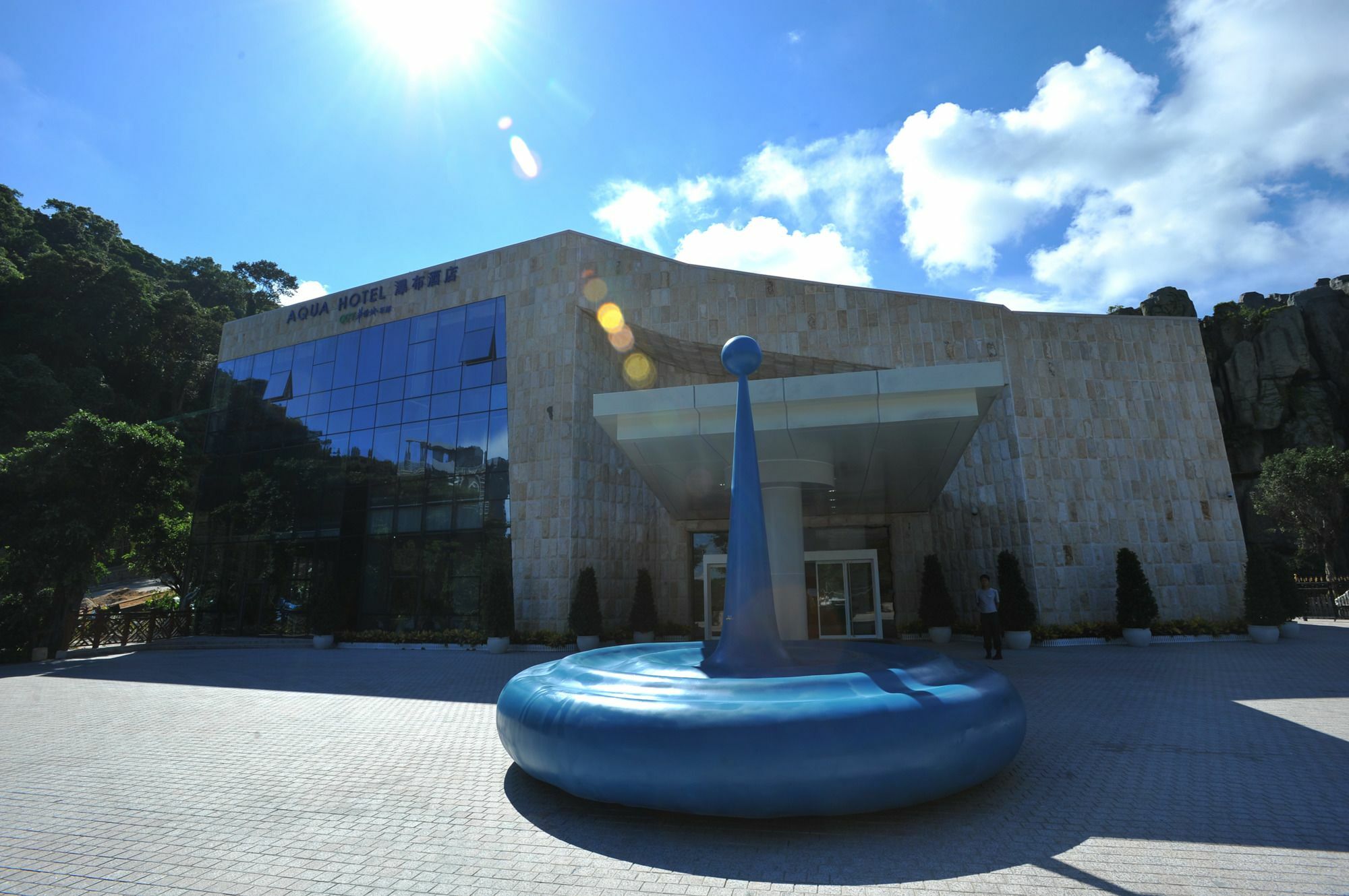 Otique Aqua Hotel Shénzhen Exterior foto